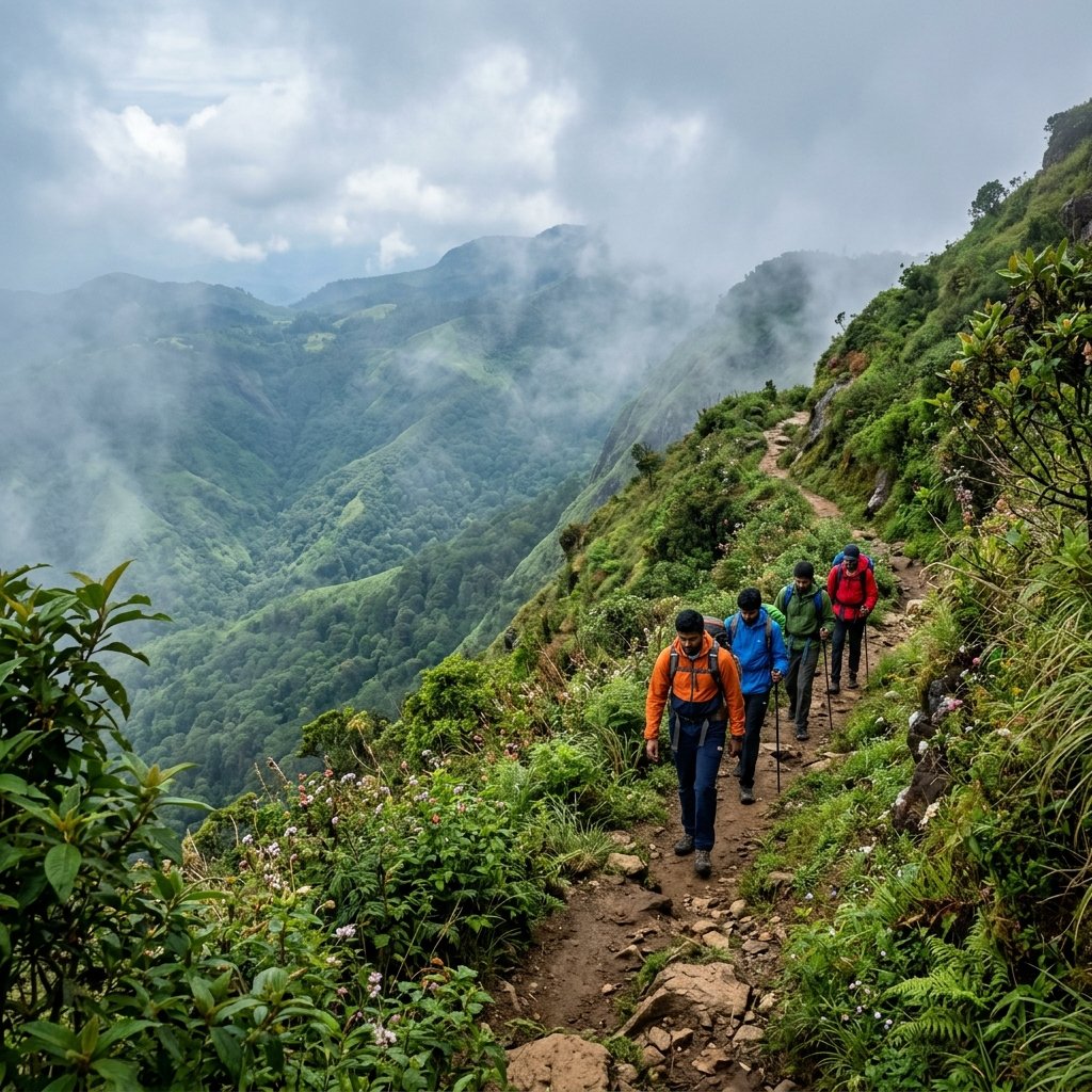 Trekking in Kodaikanal Hills
